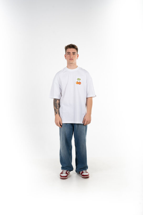Cherry oversized tee